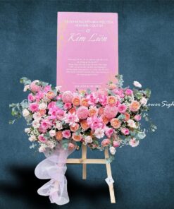 Hoa chúc mừng triển lãm