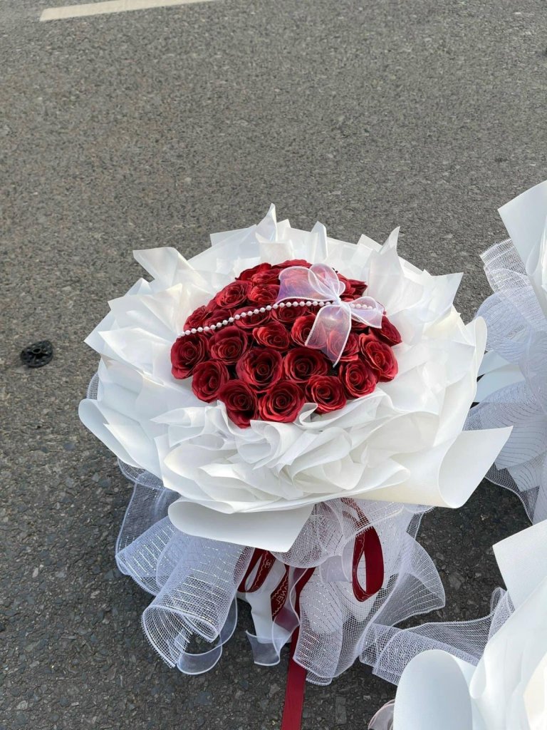 Bó hoa sáp 60 bông đẹp Bó hoa sáp 60 bông đẹp