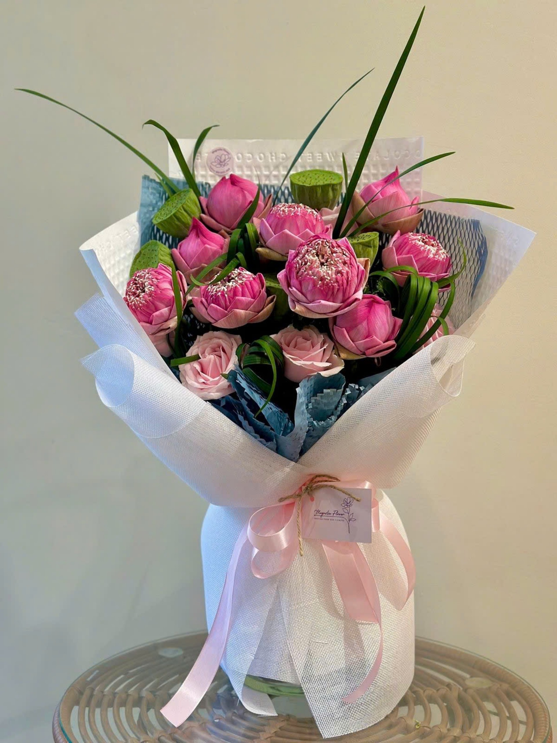 Bó hoa sen tặng sinh nhật ý nghĩa