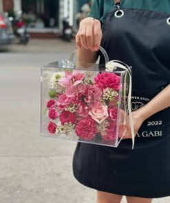 Hộp hoa hình chữ nhật