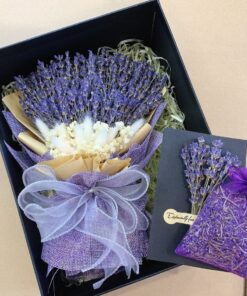 Hộp hoa lavender đẹp