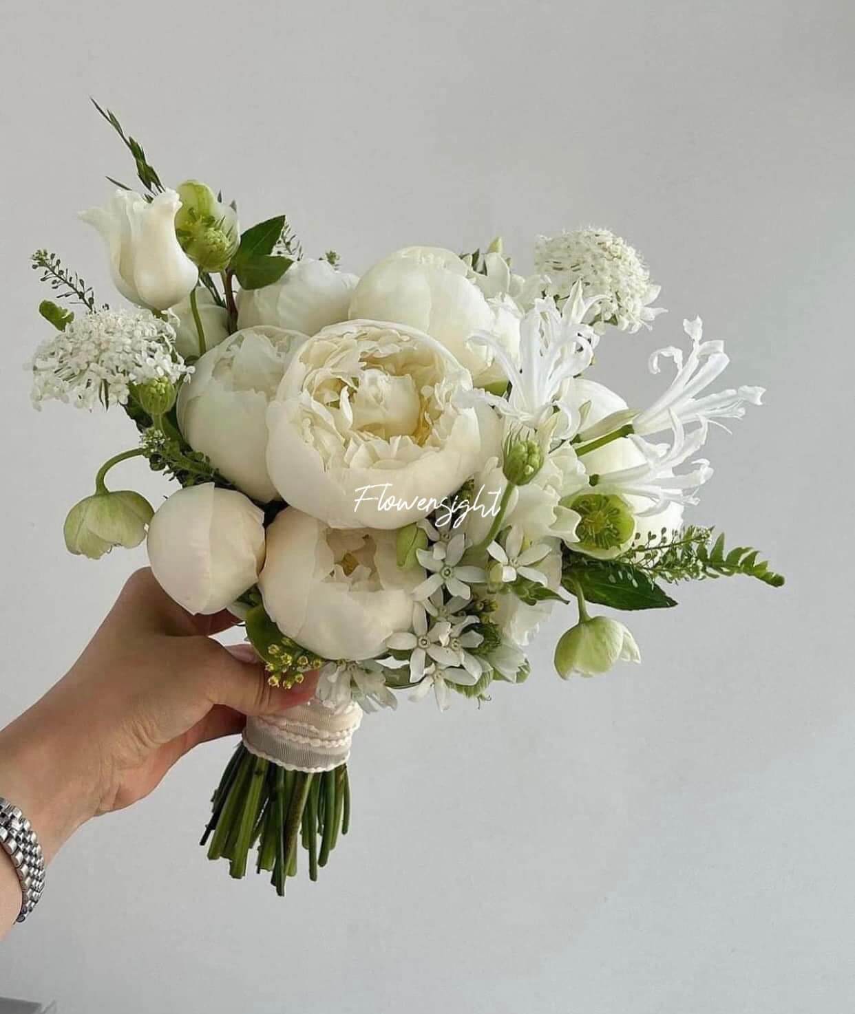 hoa cưới mẫu đơn