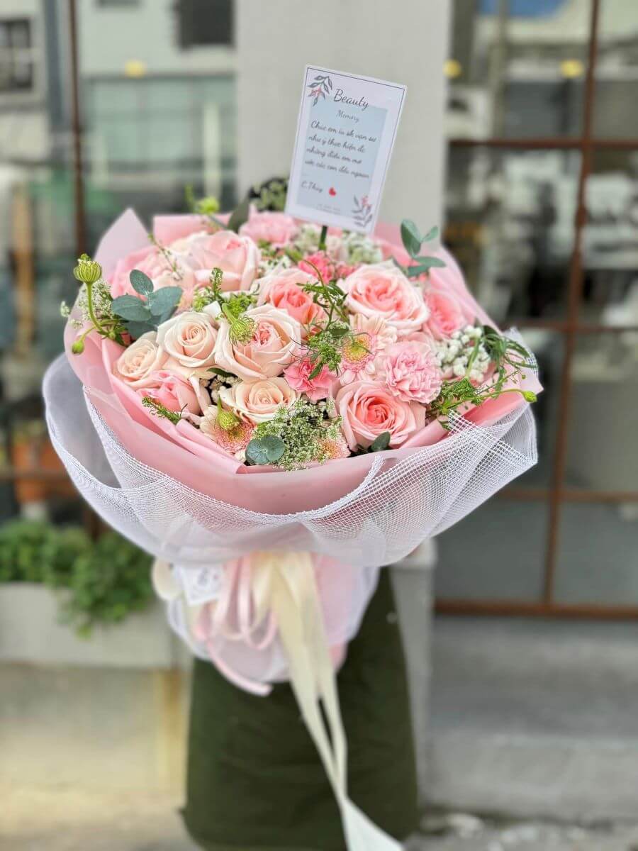 hoa sinh nhật cung bảo bình