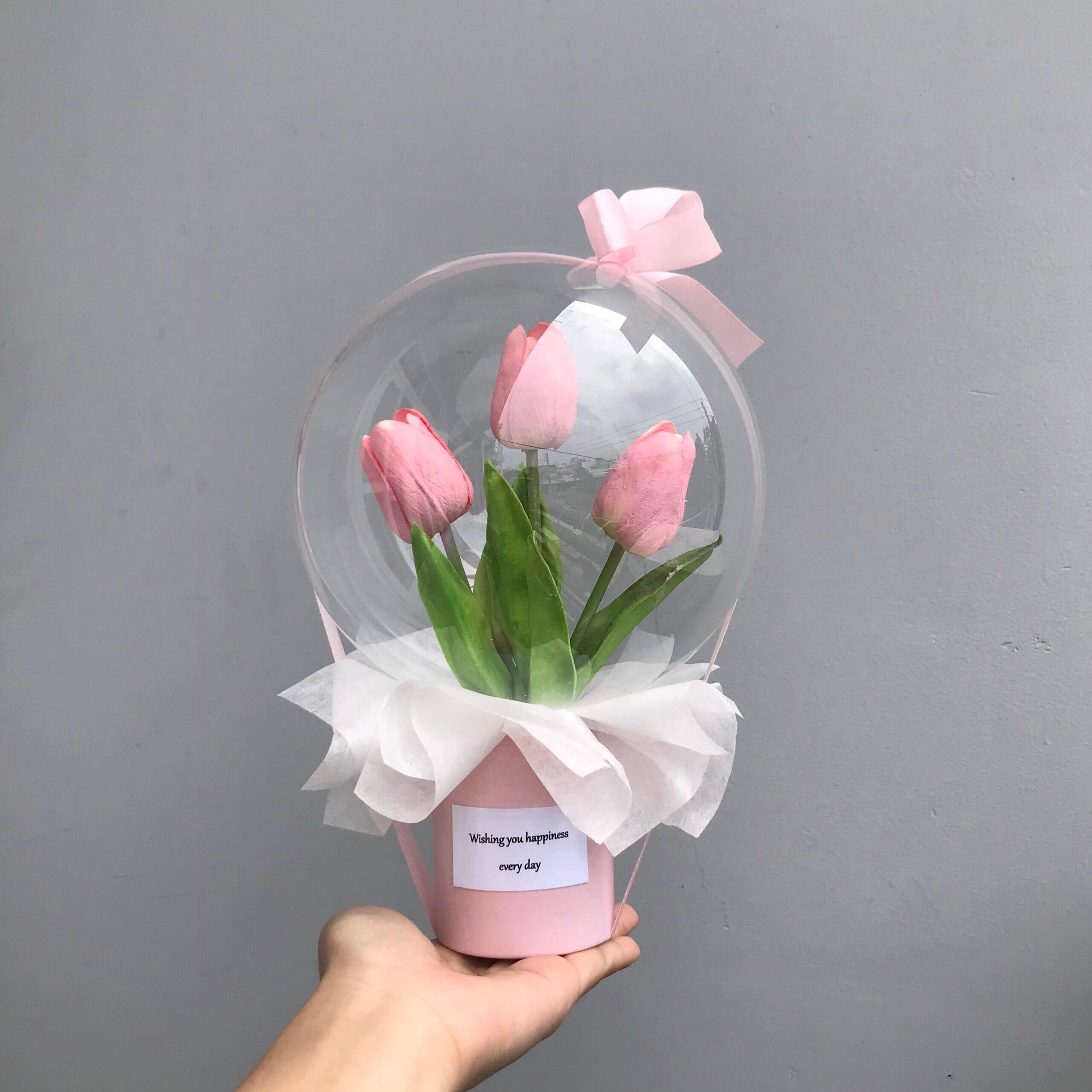 hộp hoa mini