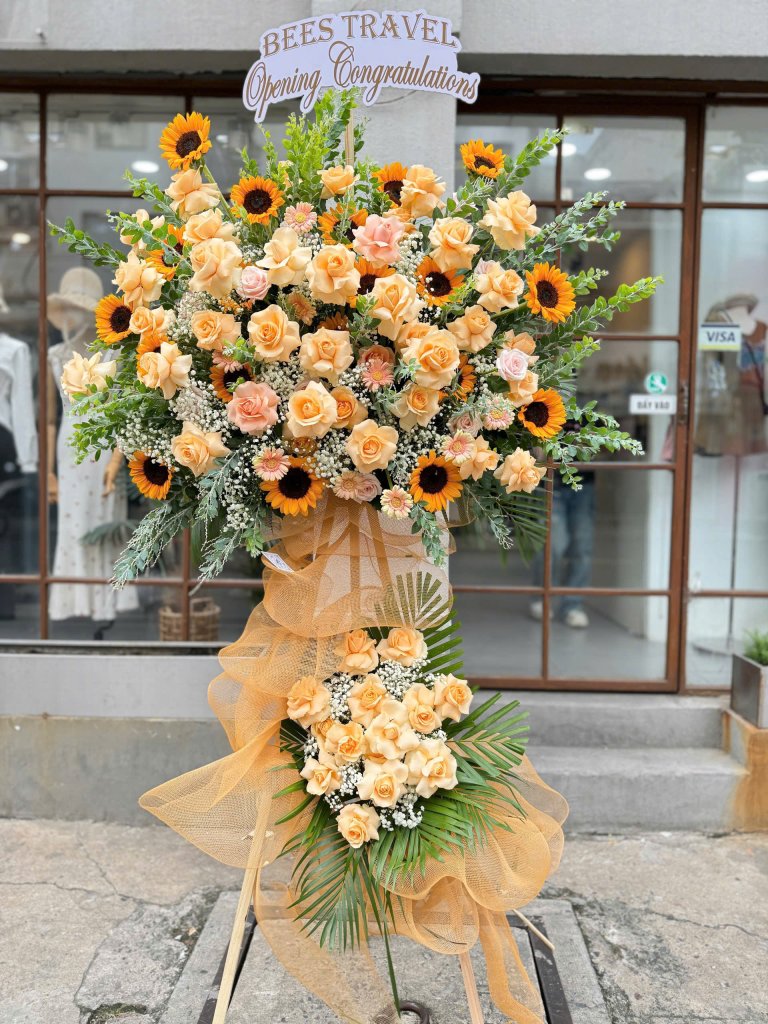 Kệ hoa hướng dương Kệ hoa hướng dương