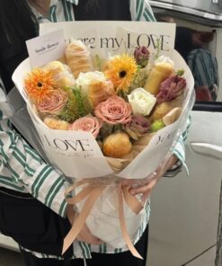 Bó Hoa Ăn Được Bánh Mì