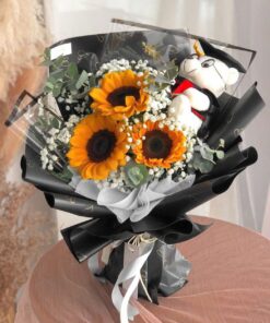 Bó Hoa Gấu Bông Hoàn Hảo