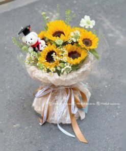 Bó Hoa Gấu Bông Thanh Xuân