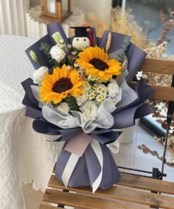 Bó Hoa Gấu Bông Thích Em Hơi Nhiều