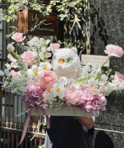 Bó Hoa Gấu Bông Thu Dịu Dàng