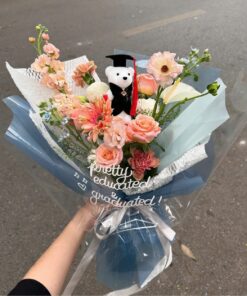 Bó Hoa Gấu Bông Trải Qua