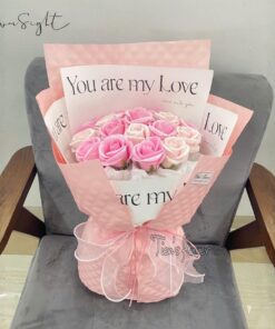 Bó Hoa Sáp Ánh Sáng