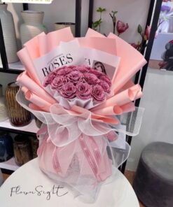 Bó Hoa Sáp Giọt Sương