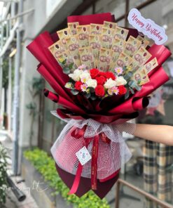 Bó Hoa Sáp Sương Mù