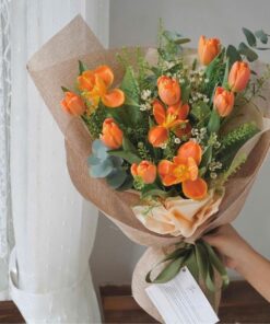 Bó Hoa Tulip Đường chân trời