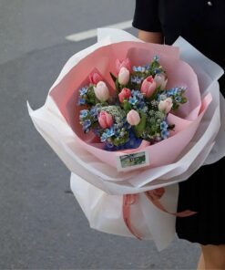 Bó Hoa Tulip Hương Tình Thân