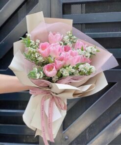 Bó Hoa Tulip Say Đắm