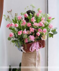 Bó Hoa Tulip Vườn Địa Đàng