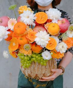 Giỏ Hoa Trái Cây Trái Quất