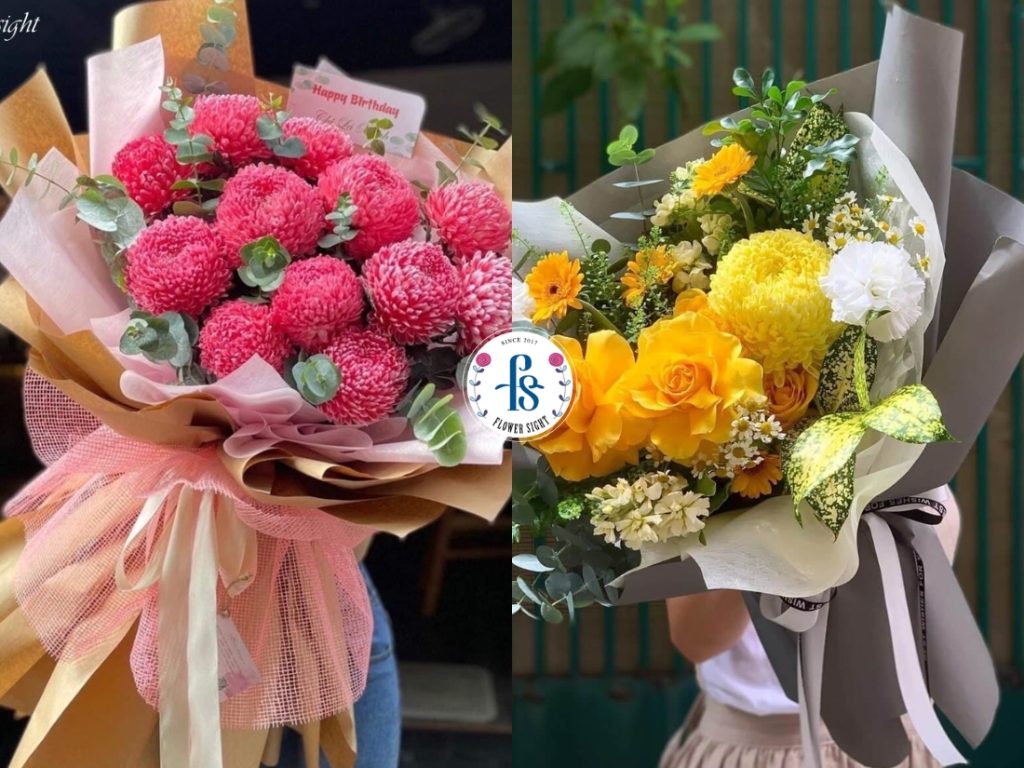 Hoa cúc mẫu đơn