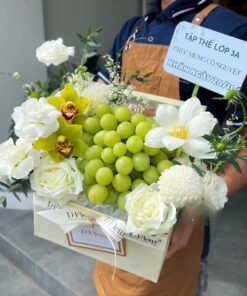 Giỏ hoa trái cây Harper Mae