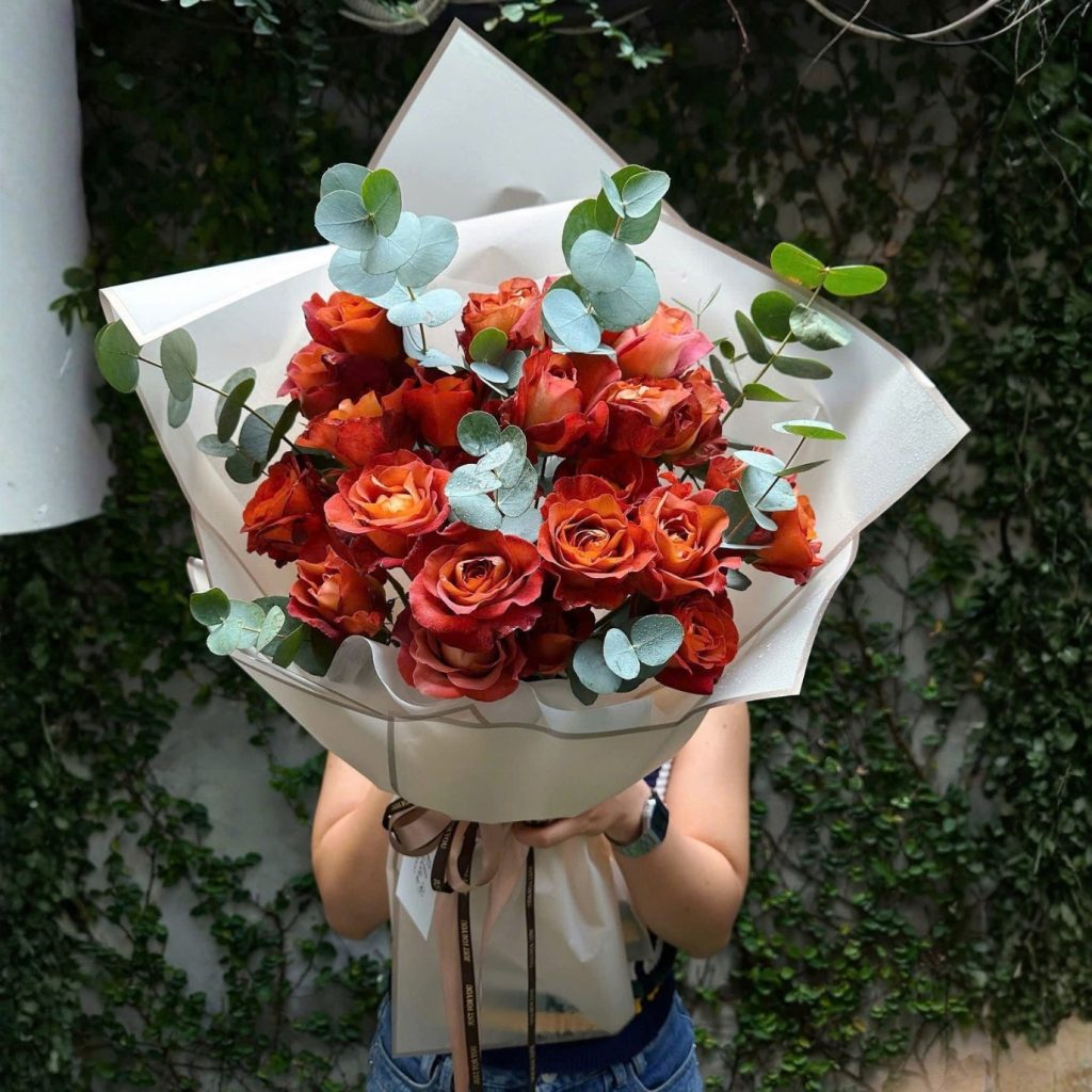 Bó Hoa Tặng Mẹ Fiery Love