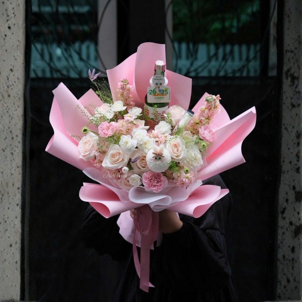 Bó Hoa Tặng Mẹ Rainbow