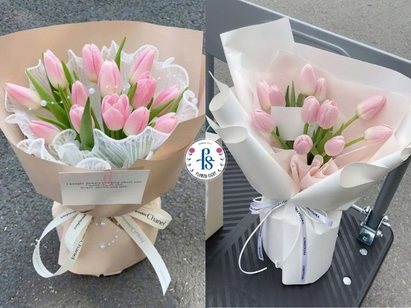 Bó hoa tulip tặng lễ tình nhân
