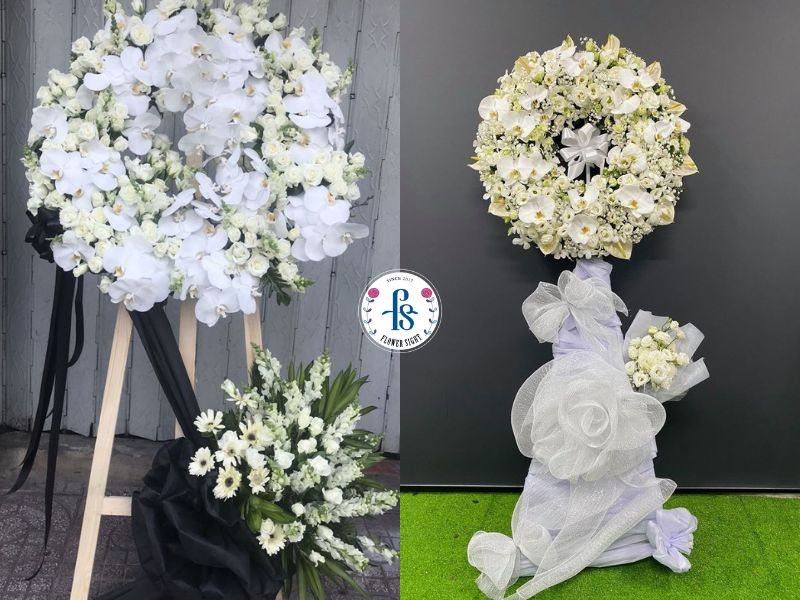 Nên đặt hoa chia buồn trước lễ viếng từ 3 đến 6 tiếng