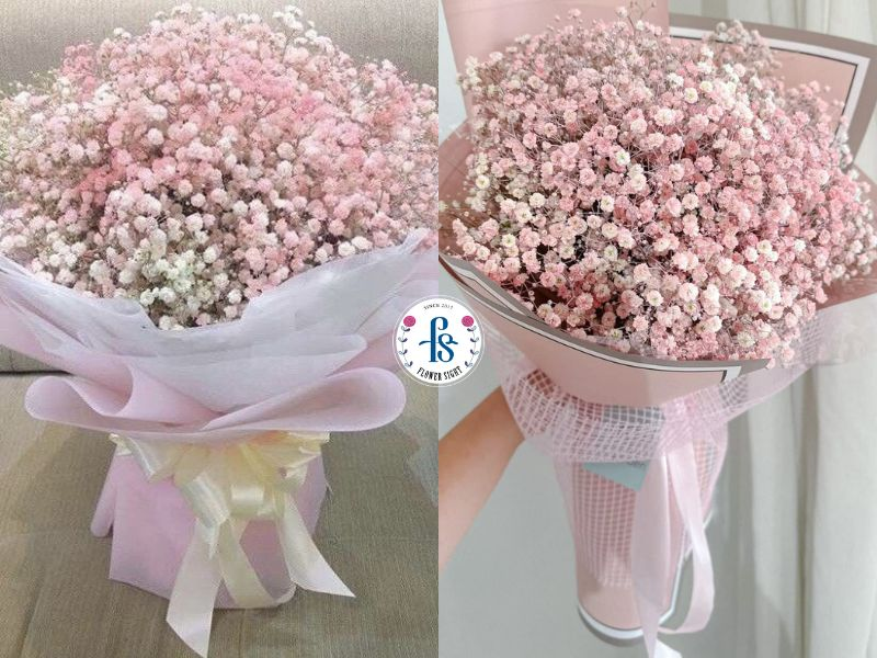 Bó hoa baby tặng người yêu