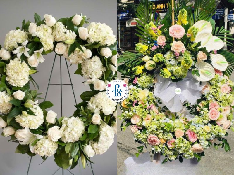 Hoa cẩm tú cho tang lễ