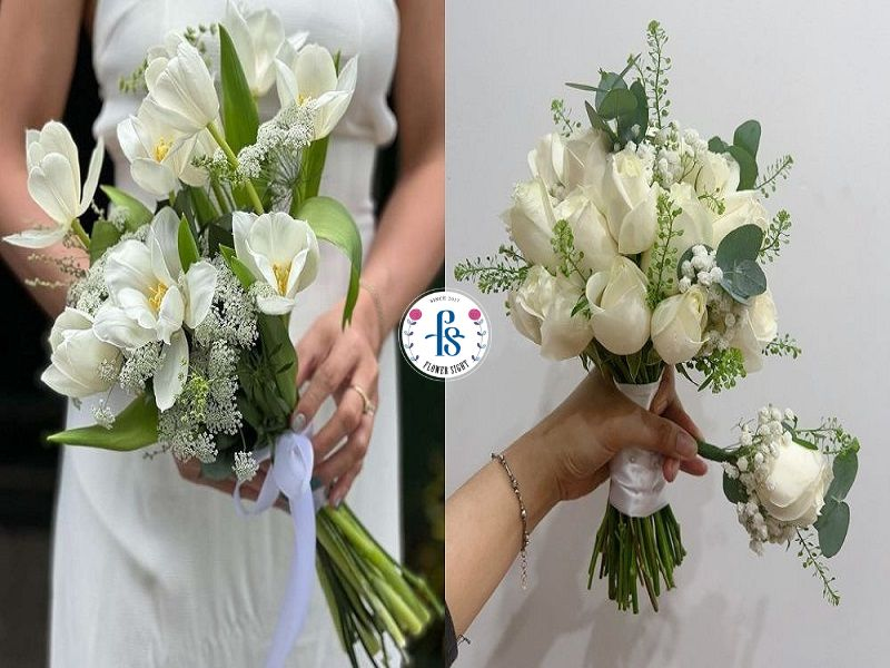 Hoa cưới cầm tay có giá bao nhiêu