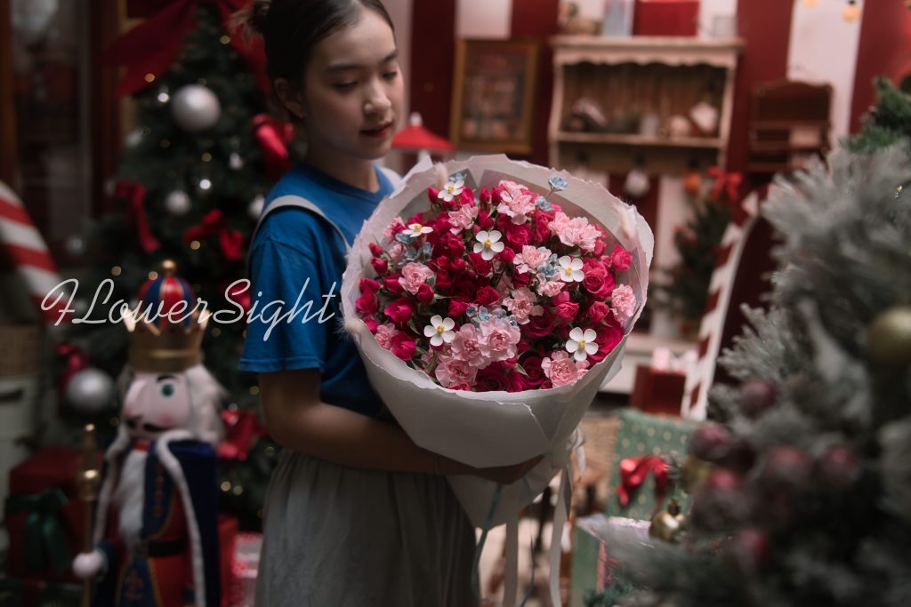 Bó hoa hồng chùm sophia