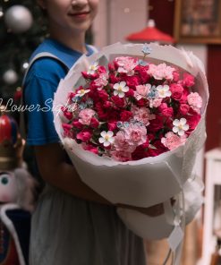 Bó hoa hồng chùm sophia