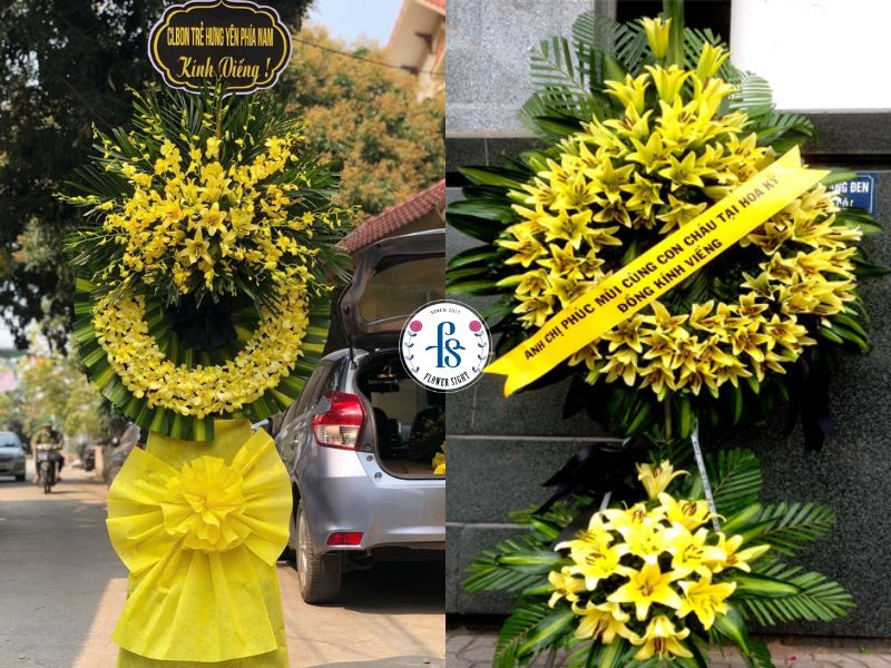 Hoa ly cho lễ tang