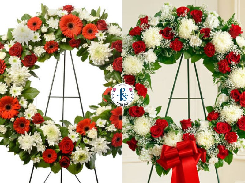 Hoa tang lễ màu đỏ