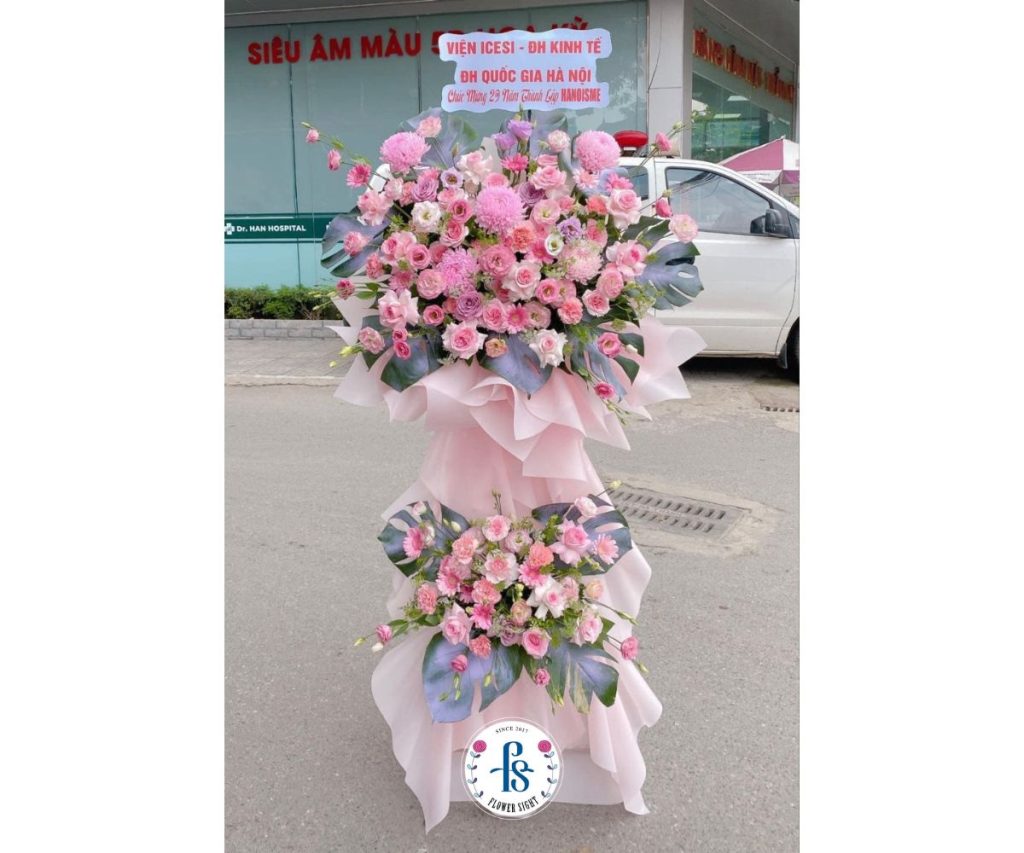 Kệ hoa khai trương sang trọng