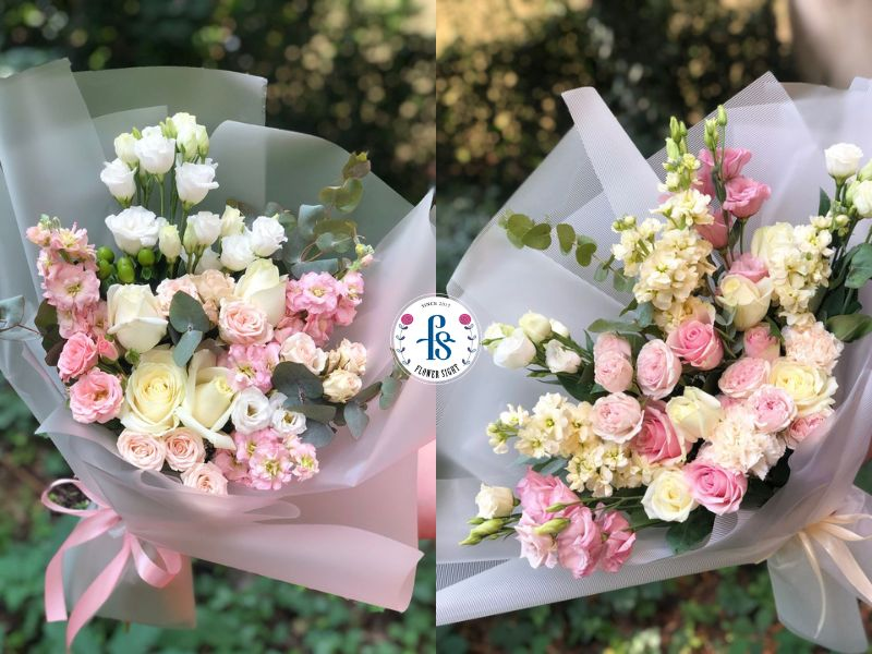 Mẫu bó hoa tươi 2