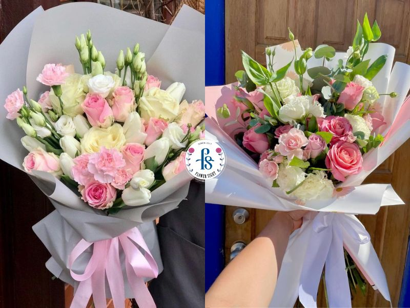 Mẫu bó hoa tươi 3