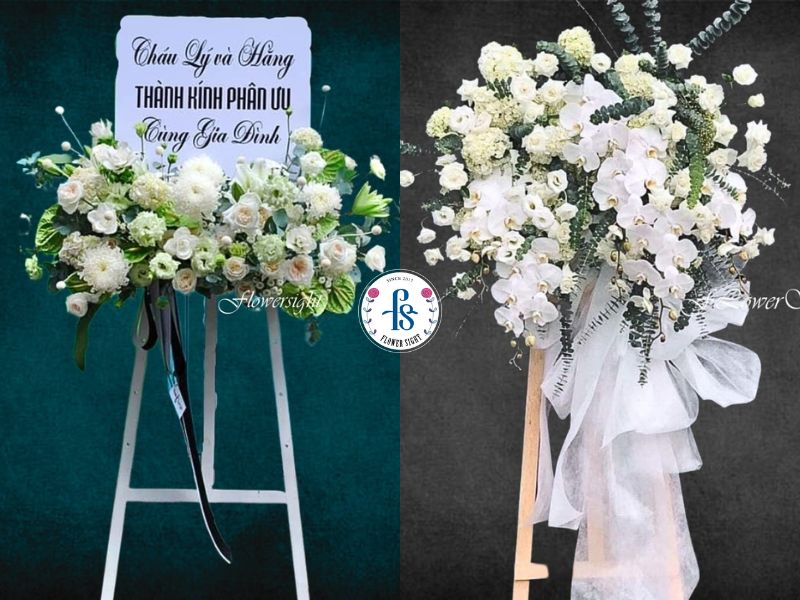 Flowersight cam kết hoa chia buồn luôn được tuyển chọn kỹ lưỡng