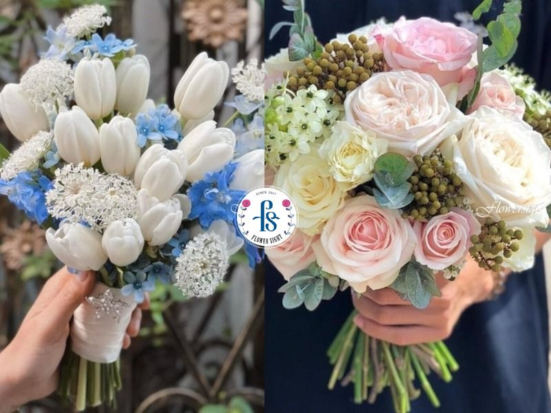 Ý nghĩa của hoa cưới cầm tay cô dâu