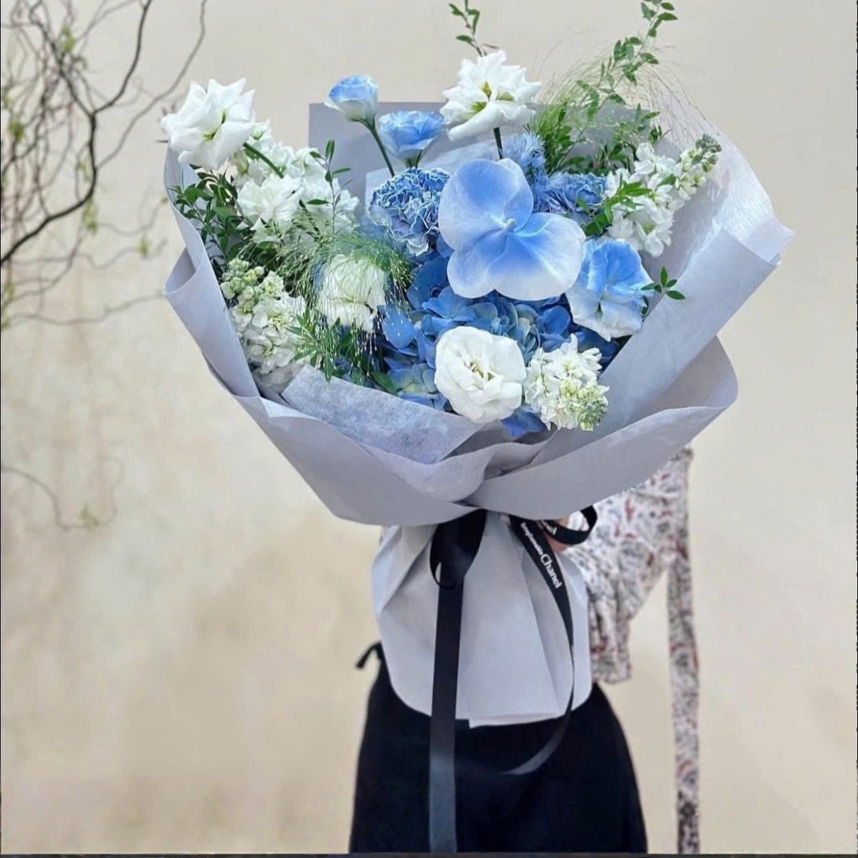 Lãng du Bó hoa cẩm tú cầu Lãng du