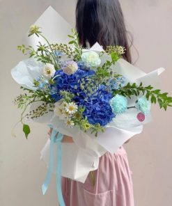 Bó hoa cẩm tú cầu Mối tình đầu