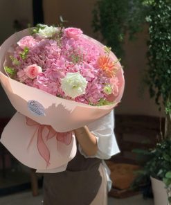 Bó Hoa Cẩm Tú Cầu Mưa Tuyết