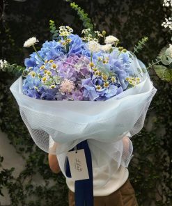 Bó Hoa Cẩm Tú Cầu Peace Of Mind