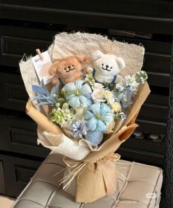 Bó hoa gấu bông Hoa Nhỏ Nhưng Yêu To