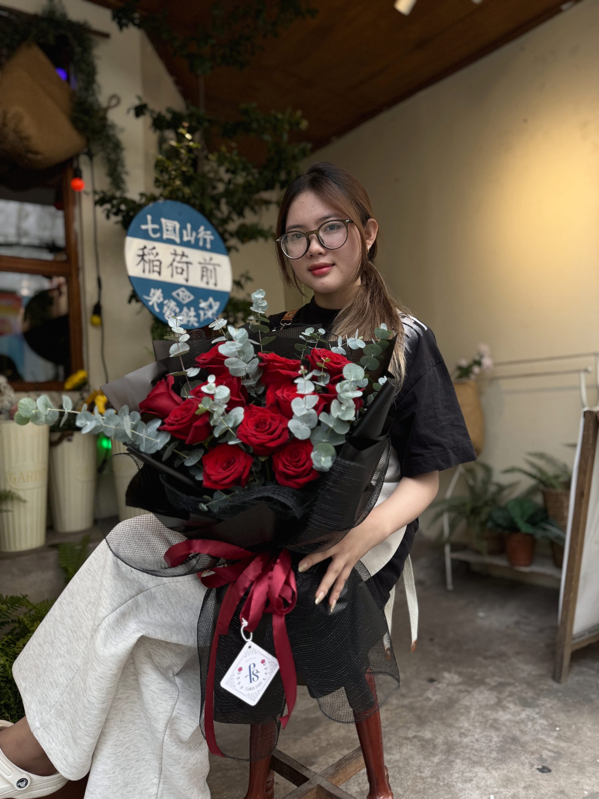 Bó hoa hồng đỏ Điều chưa nói