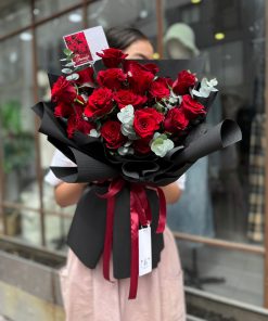 Bó hoa hồng đỏ Giấc mơ có thật