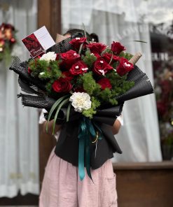 Bó hoa hồng đỏ Lời hẹn