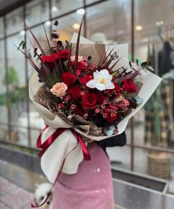 Bó hoa hồng đỏ Lời muốn nói